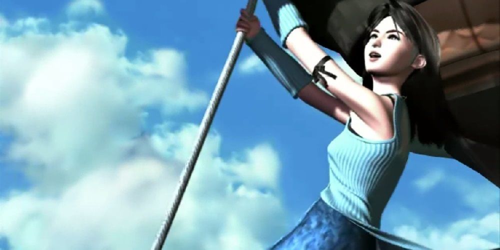 Rinoa during the Battle of the Gardens in Final Fantasy 8