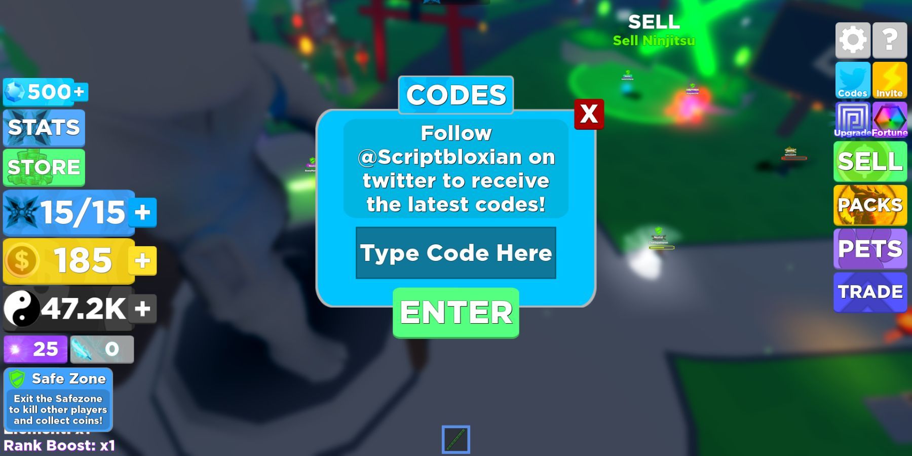 Roblox Ninja Legends Codes 3