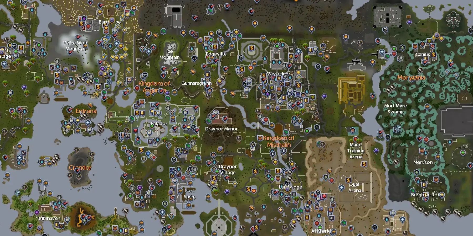 Gamer Shows What RuneScape Would Look Like as a Real Planet