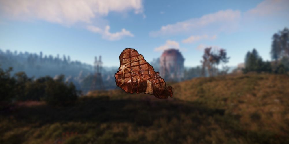 Rust Cooked Wolf Meat