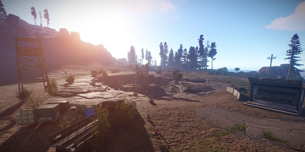 Rust screenshot showing a quarry