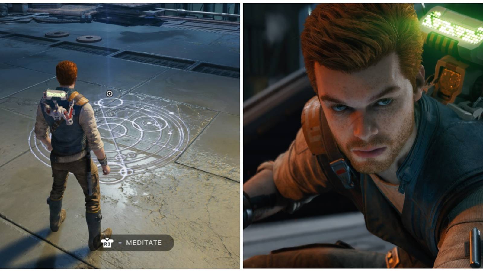 Cal Kestis finds a Meditation Point in Star Wars Jedi: Survivor