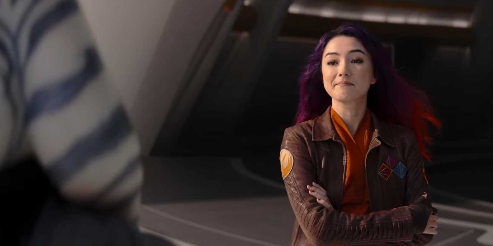 sabine wren talking to ahsoka