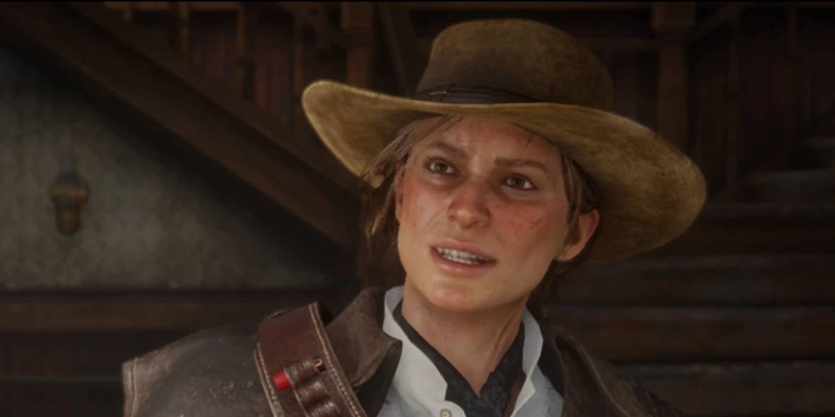 Sadie Adler angry in Red Dead Redemption 2