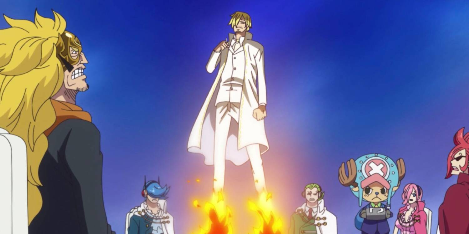 Debut Pedas Sanji saat Sanji menyelamatkan keluarganya di Arc Whole Cake Island. 11 Quote Sanji yang Paling Ngena di Hati Para Nakama, Ada Untuk Ayah hingga Tak Ingin Memukul Wanita