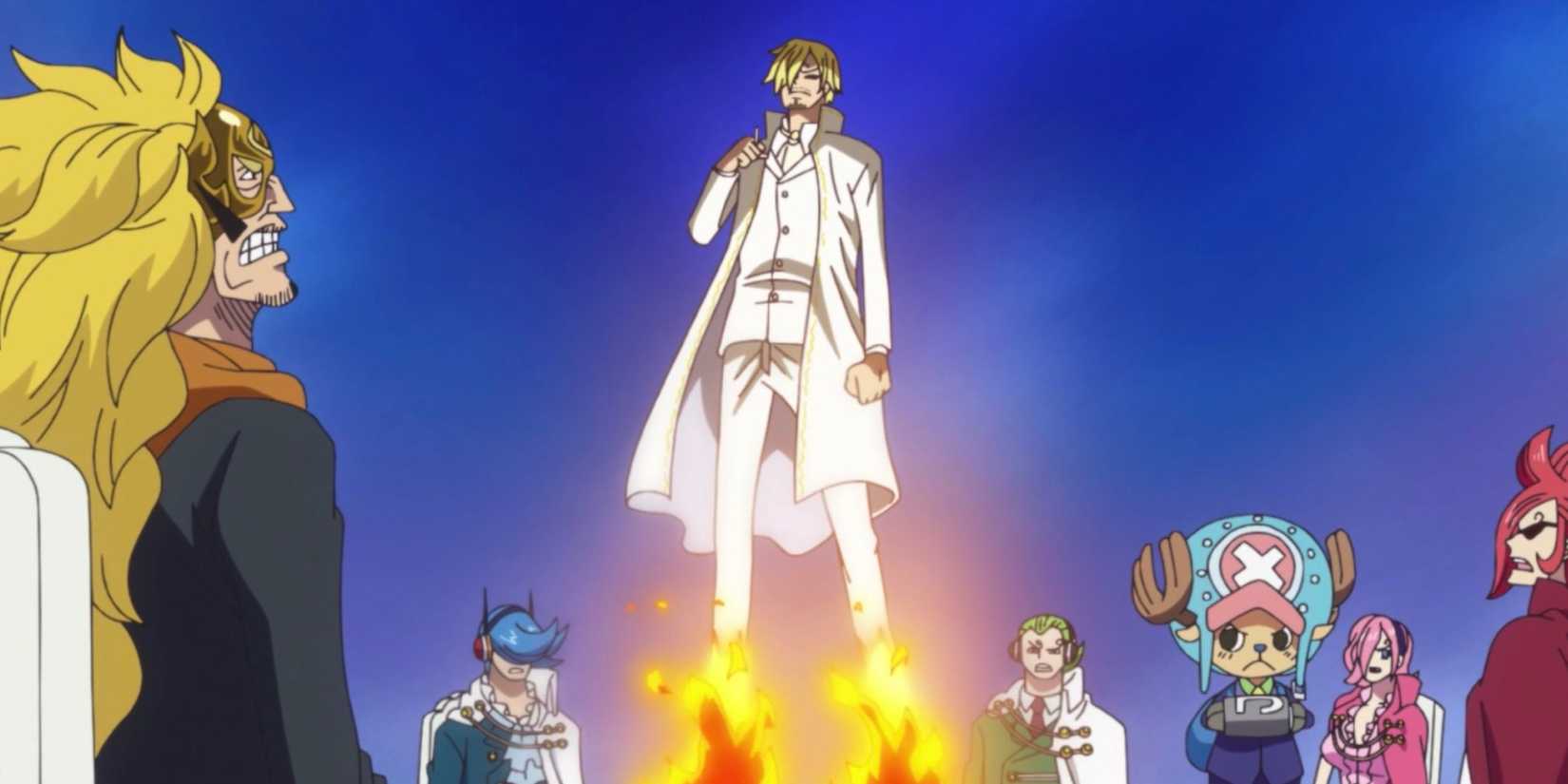 Sanji saves his family