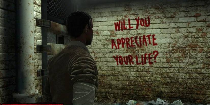 A screenshot of Detective Tapp in Saw The Video Game