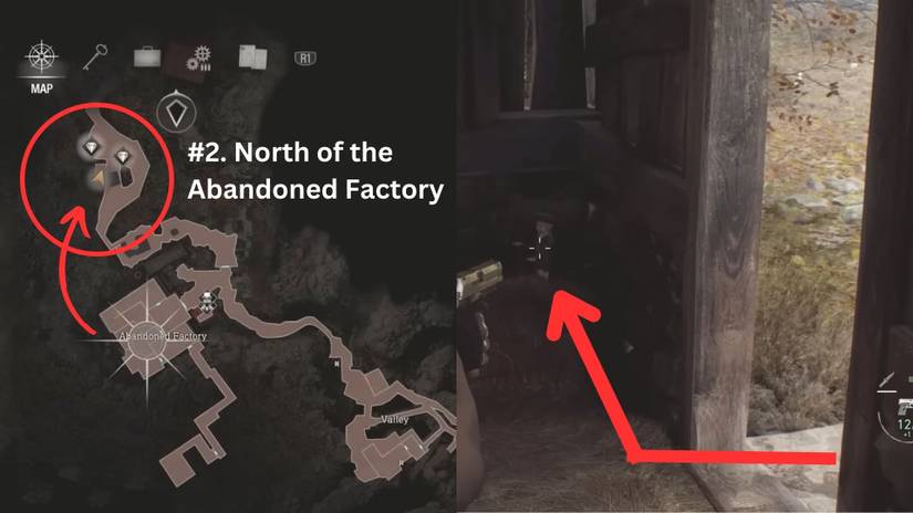 image showing the second clockwork castellan location.