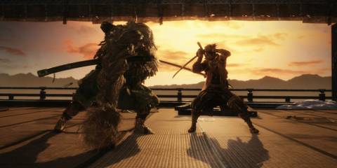 Sekiro Shadows Die Twice - Owl And Wolf Clashing Swords