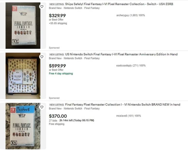 final-fantasy-pixel-remaster-ebay