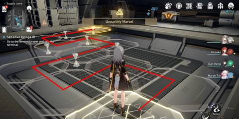 sensitive beings quest first puzzle solution in honkai star rail