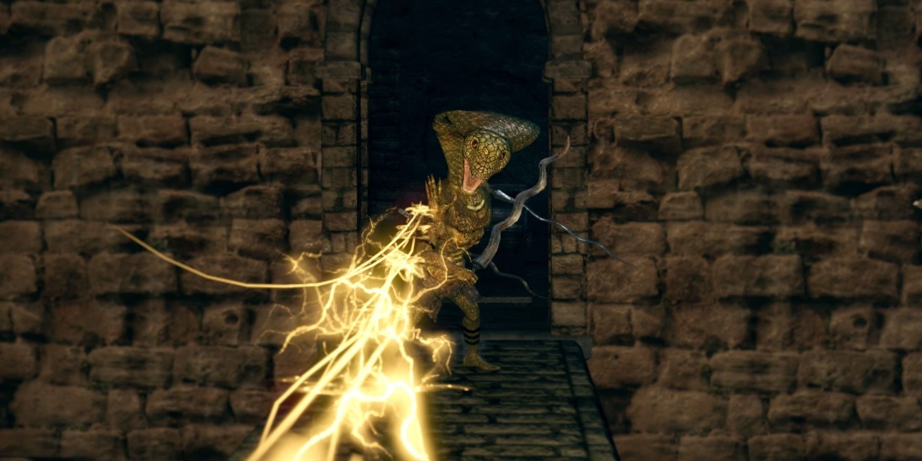 dark souls serpent mage casting spell