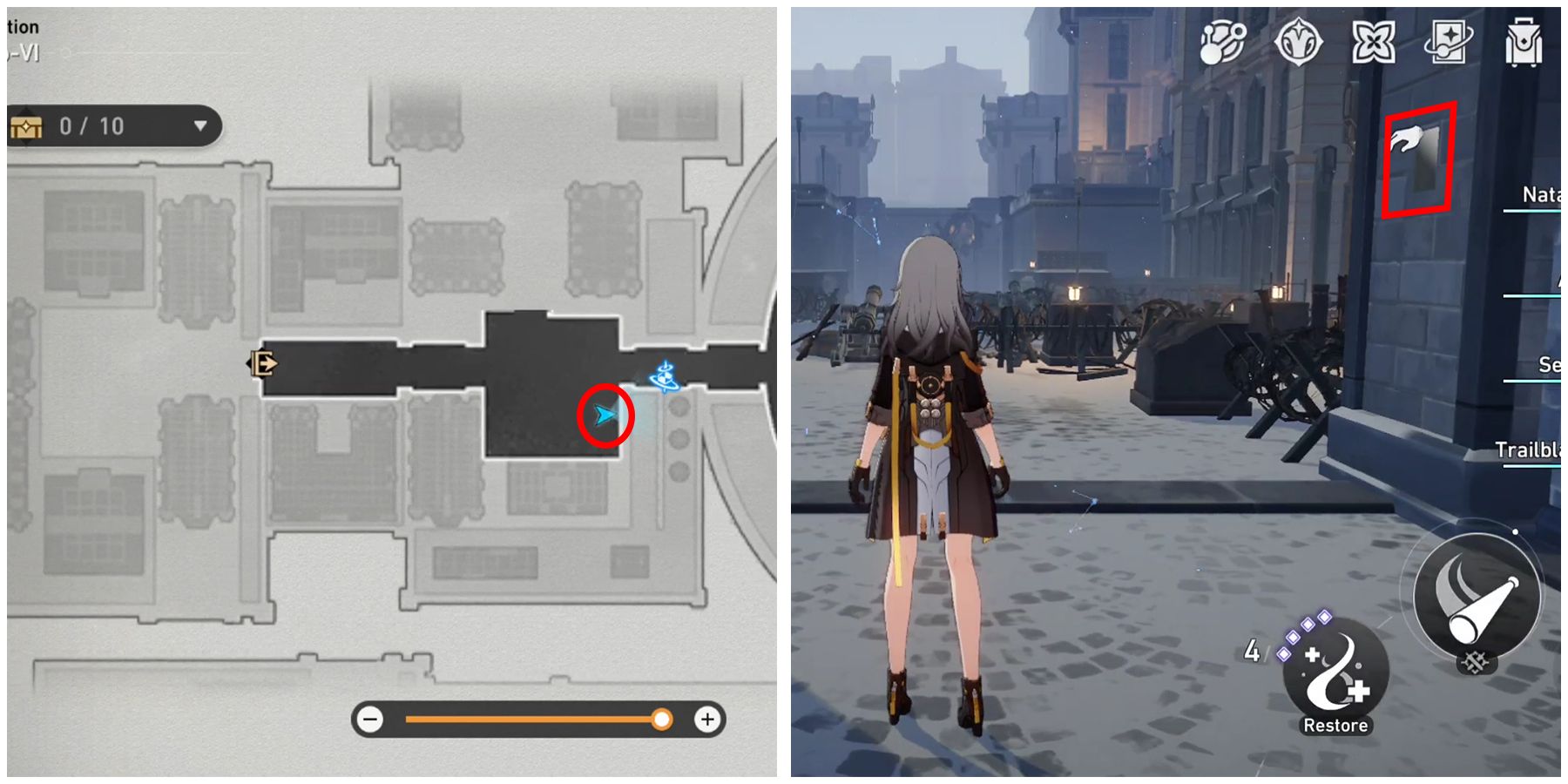 silvermane guard restricted zone puzzle location in honkai impact