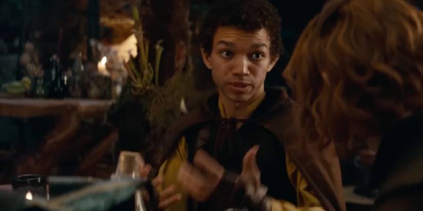 Simon talking to Doric in Dungeons & Dragons Honor Among Thieves