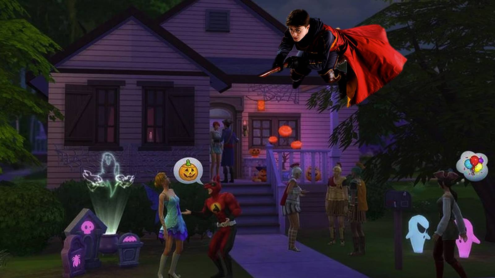 Sims Harry Potter World