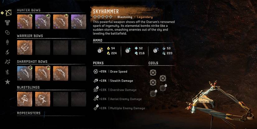 Skyhammer weapon information