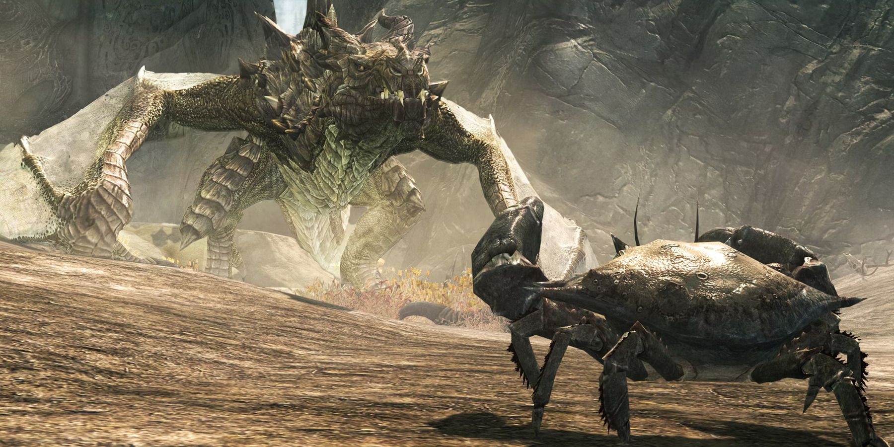 Skyrim Player Encounters Hilarious Fight Between Mudcrab and Thalmor Justicar