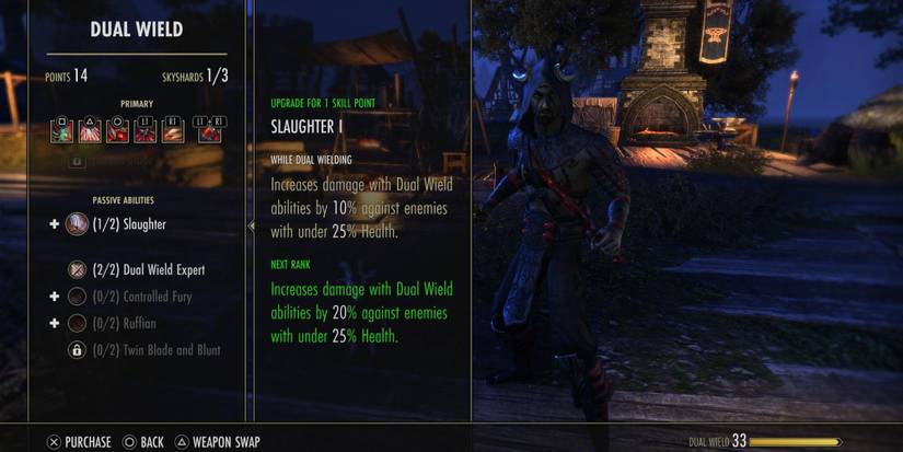 Slaughter skill in Elder Scrolls Online