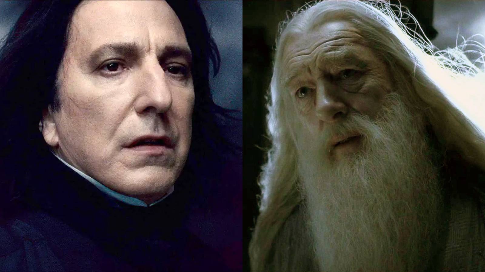 Snape and Dumblledore