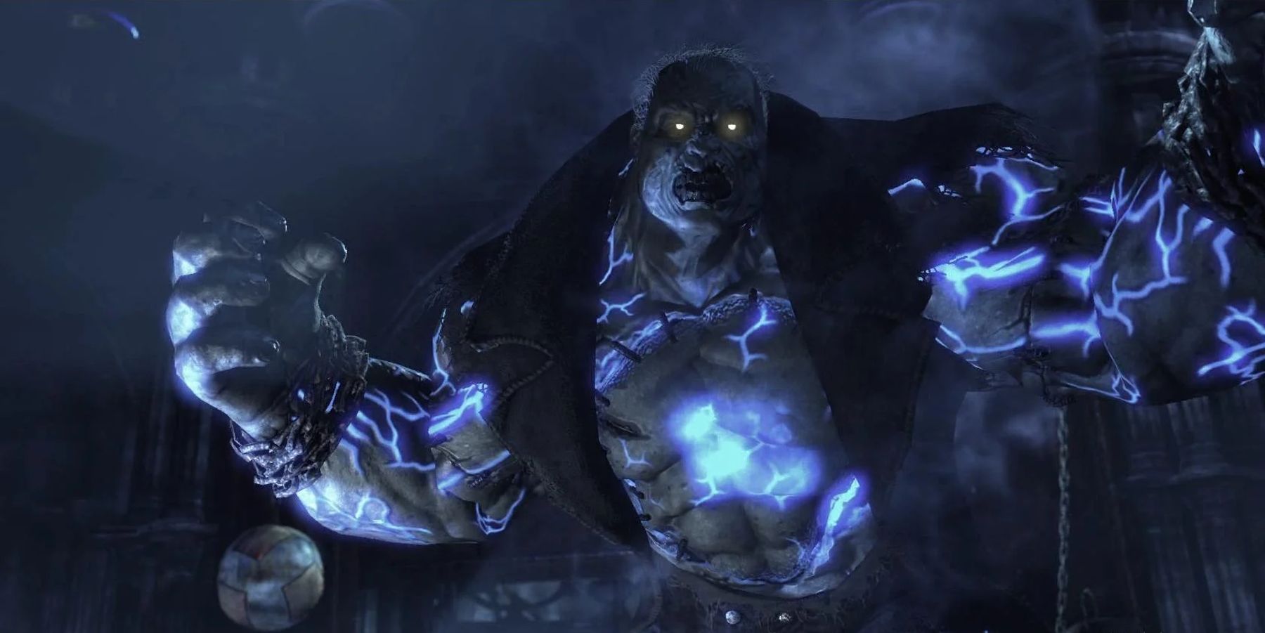 Screenshot of Solomon Grundy from Batman: Arkham City