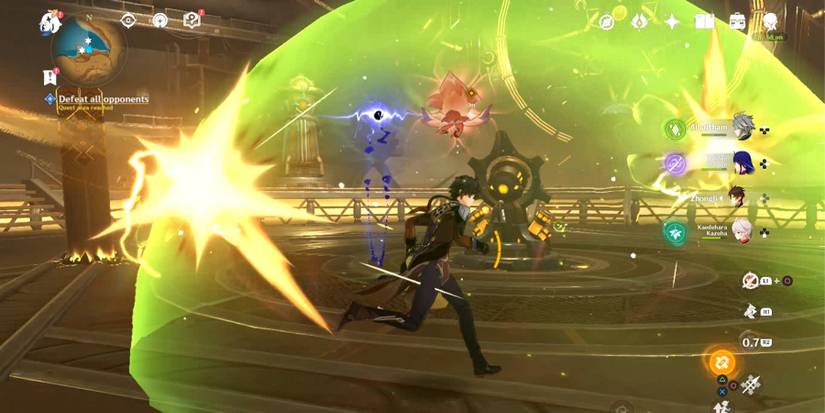 sorush awakening the khvarena barrier in genshin impact