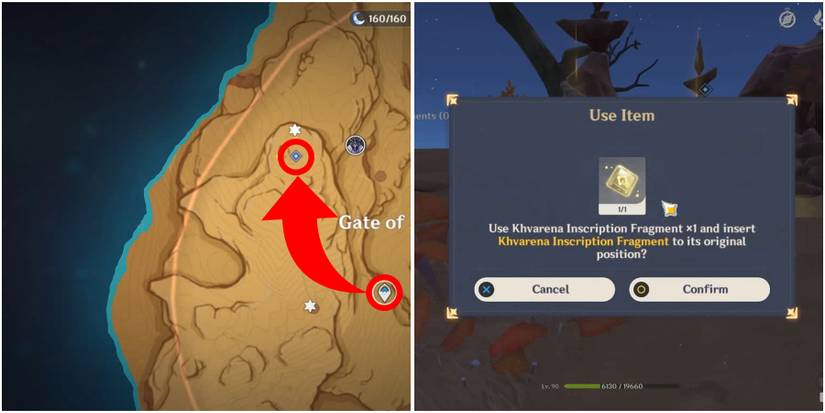 sosi and the khvarena monuments location in genshin impact