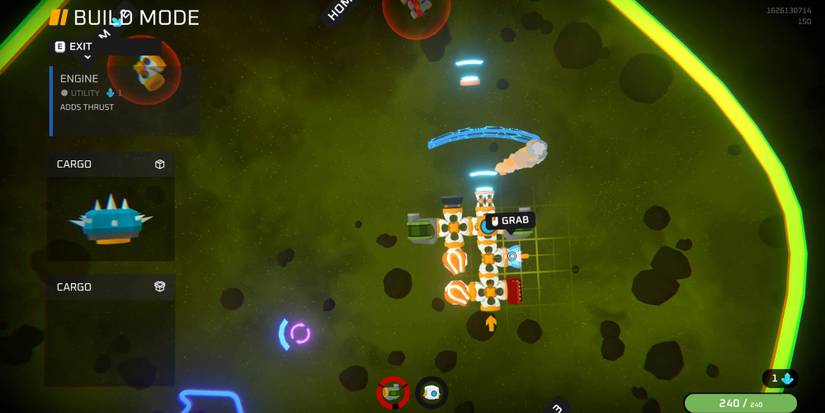 spaceship in Space Scavenger