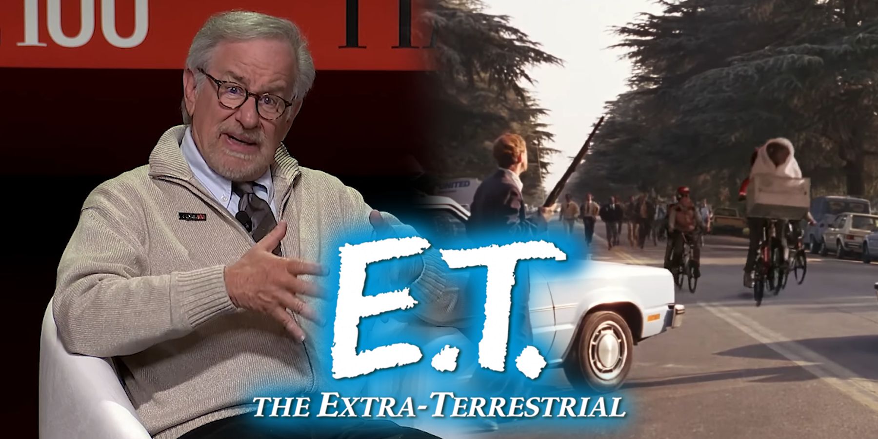 Steven Spielberg interview E.T. the Extra-Terrestrial guns walkie-talkies