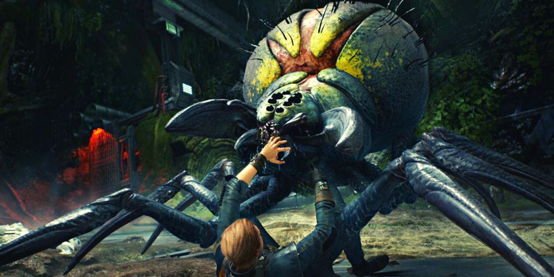 image showing a giant spider in star wars jedi survivor. 