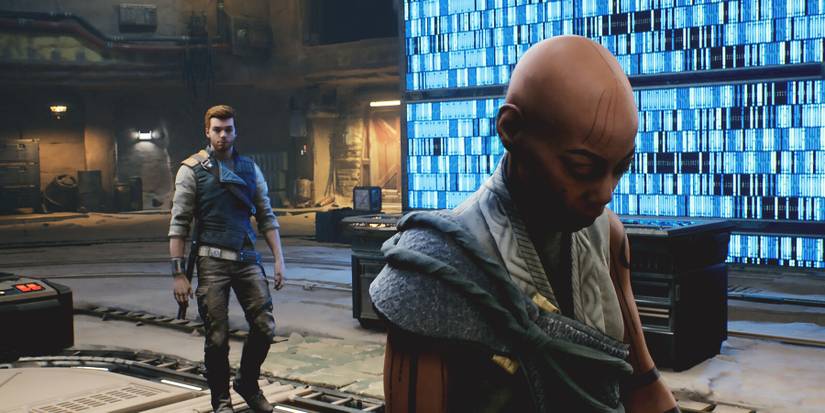 Star Wars Jedi Survivor Cal Kestis with NPC