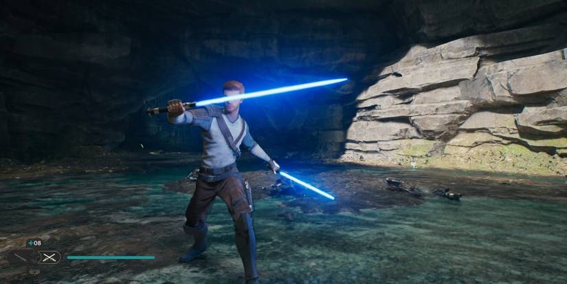 cal kestis dual wielding lightsabers 