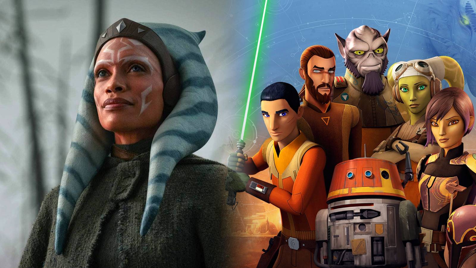 Star Wars Rebels Ahsoka Tano Rosario Dawson Ghost crew