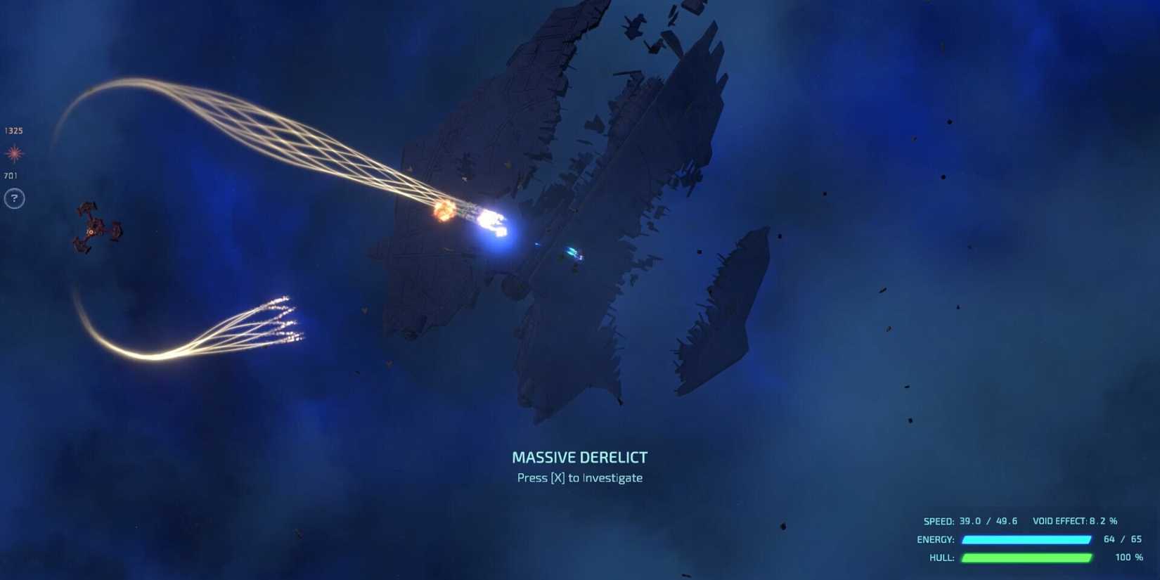 spaceship in Starcom Unknown Space