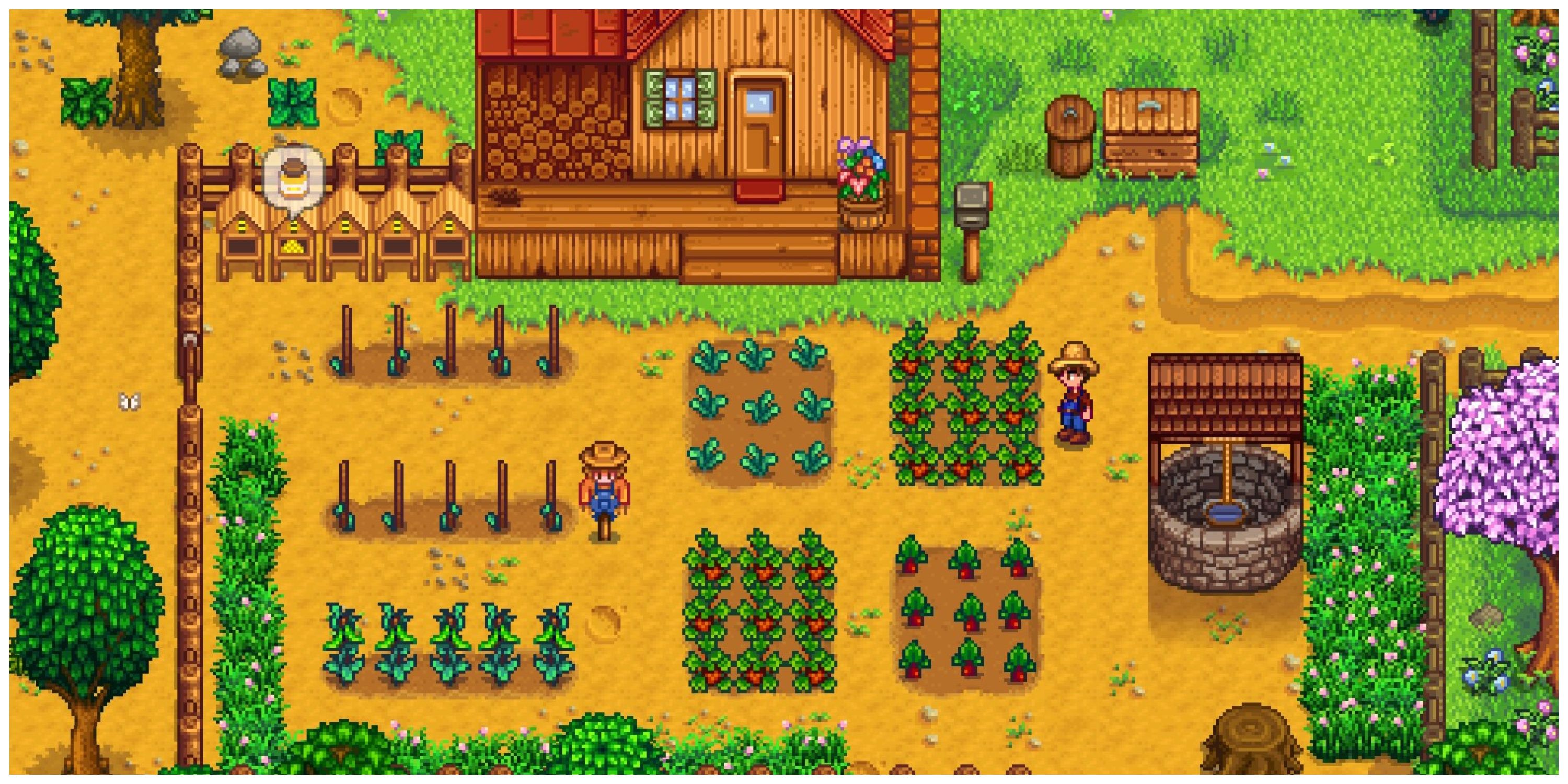 Stardew Valley Farm and Crops