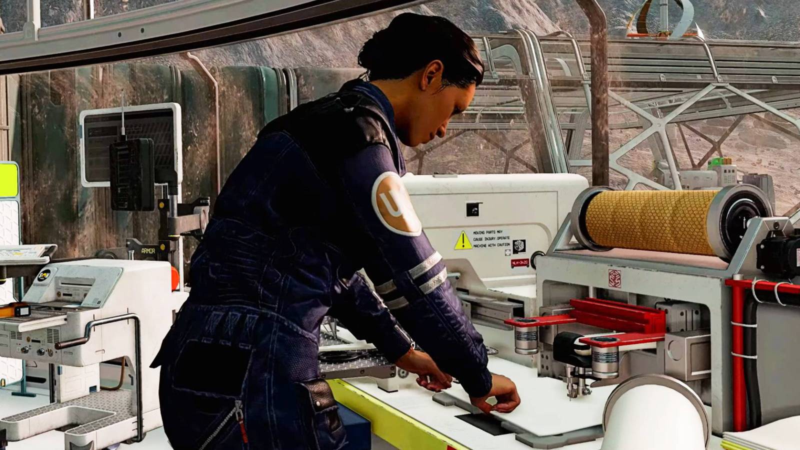 Starfield Outpost crew member