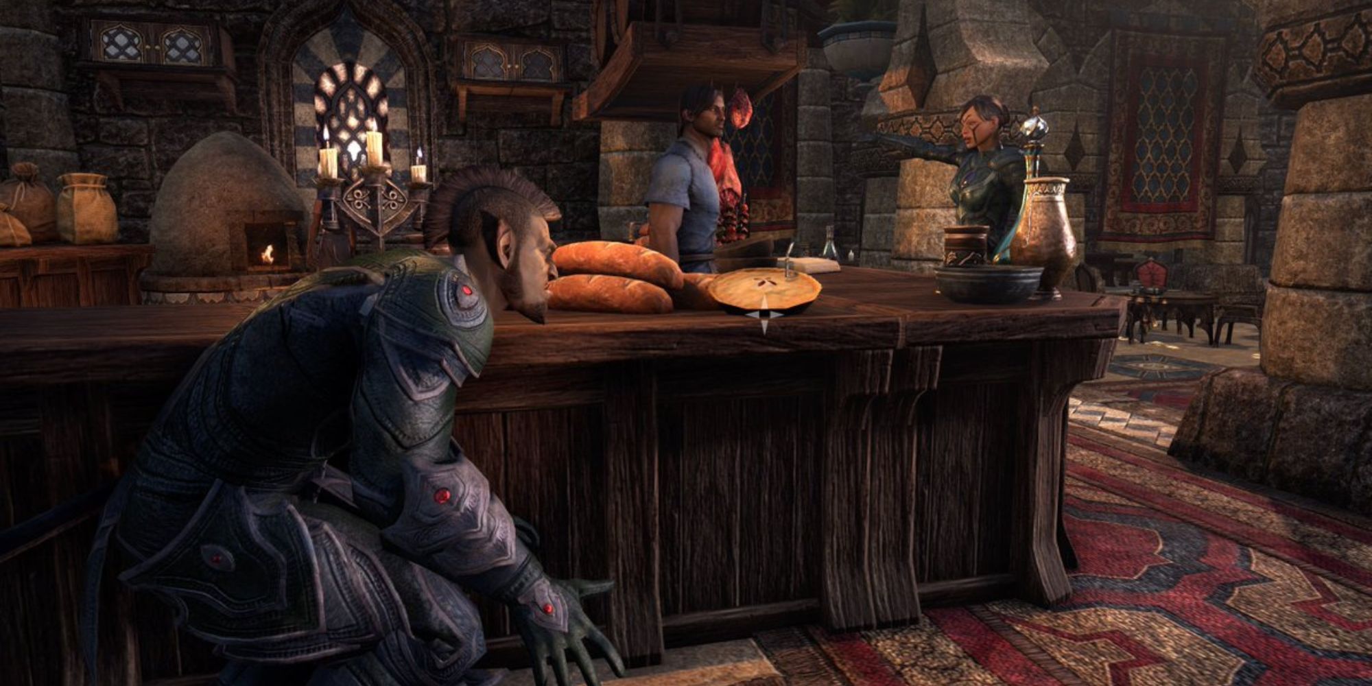 An orc sneaking and stealing in the Elder Scrolls Online