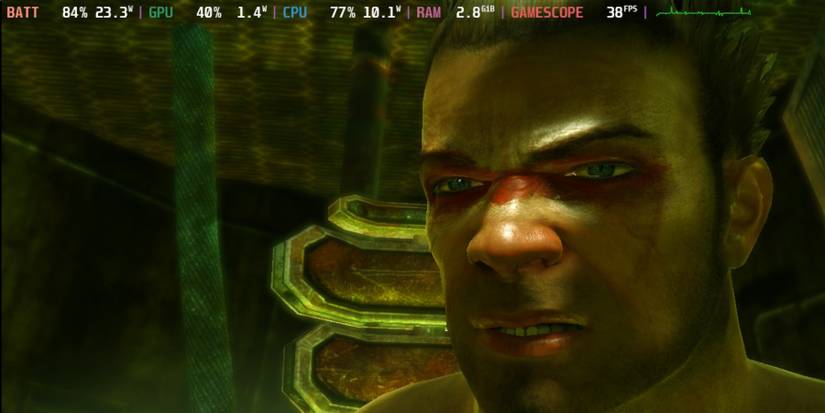 Steam Deck second performance overlay