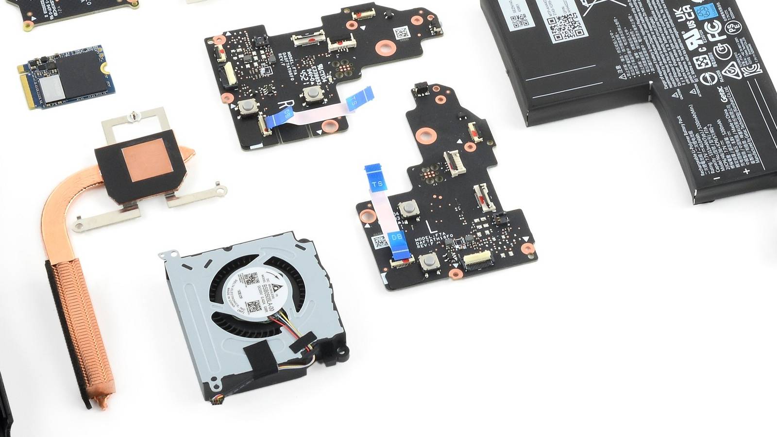 Steam-Deck-Internals-Layout-Disassembly