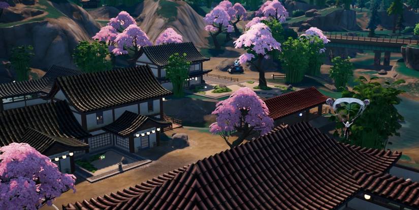 a player gliding over steamy springs