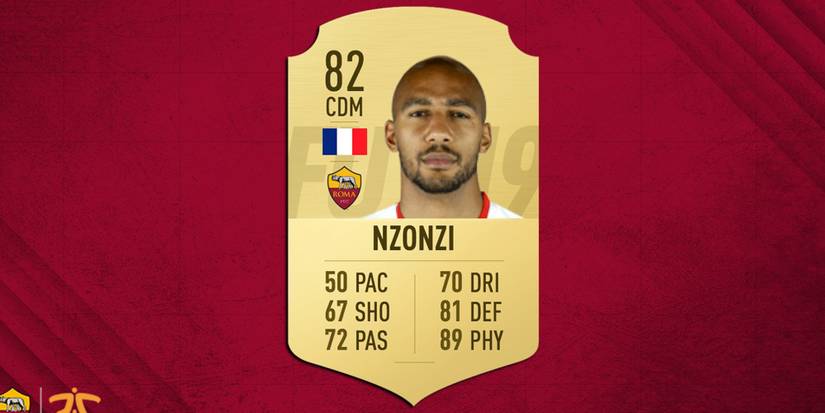 Steven Nzonzi FIFA 19 Ultimate Team Card