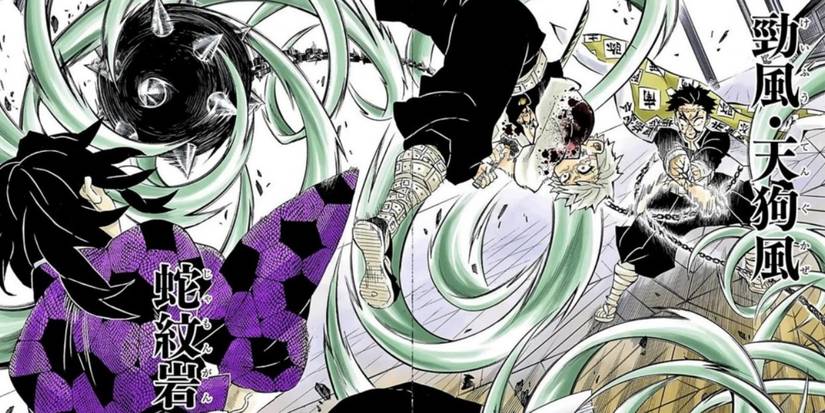 Stone Breathing First Form - Serpentinite Bipolar in Demon Slayer