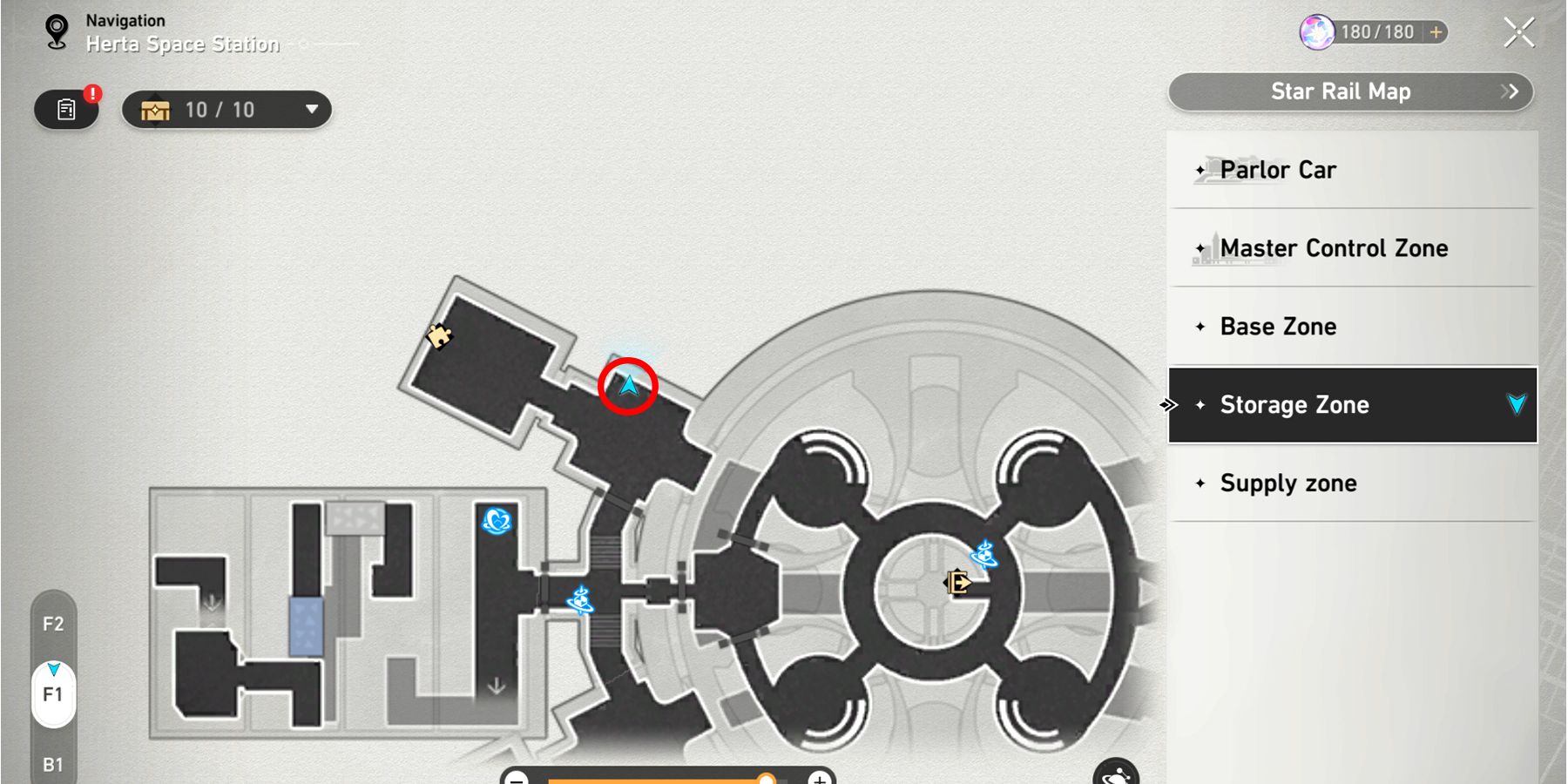 Honkai Star Rail Storage Zone Chests And Warp Trotter Locations