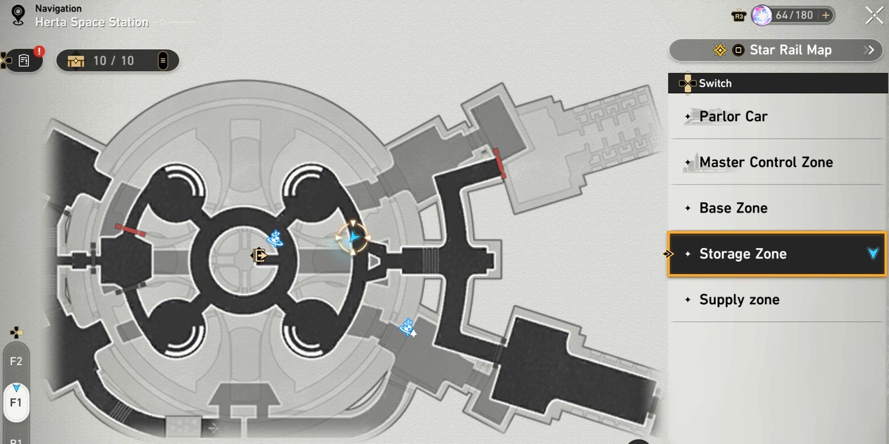 Honkai Star Rail Storage Zone Chests And Warp Trotter Locations