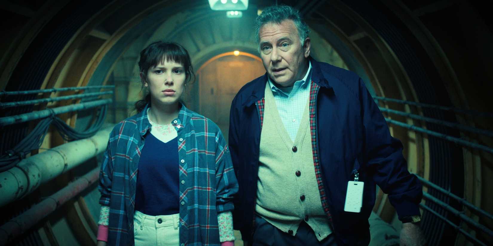 Eleven and Dr. Sam Owens in season 4 of Stranger Things