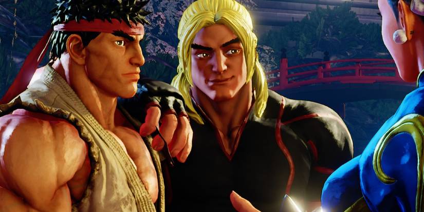 Street Fighter 5 Chun-Li Ryu Ken Story Mode