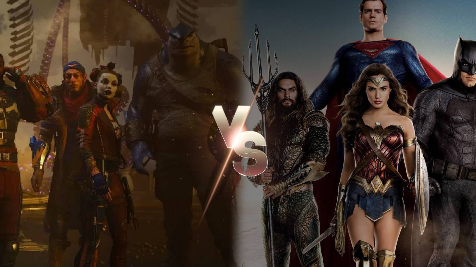 Suicide Squad Kill The Justice League Both Halves