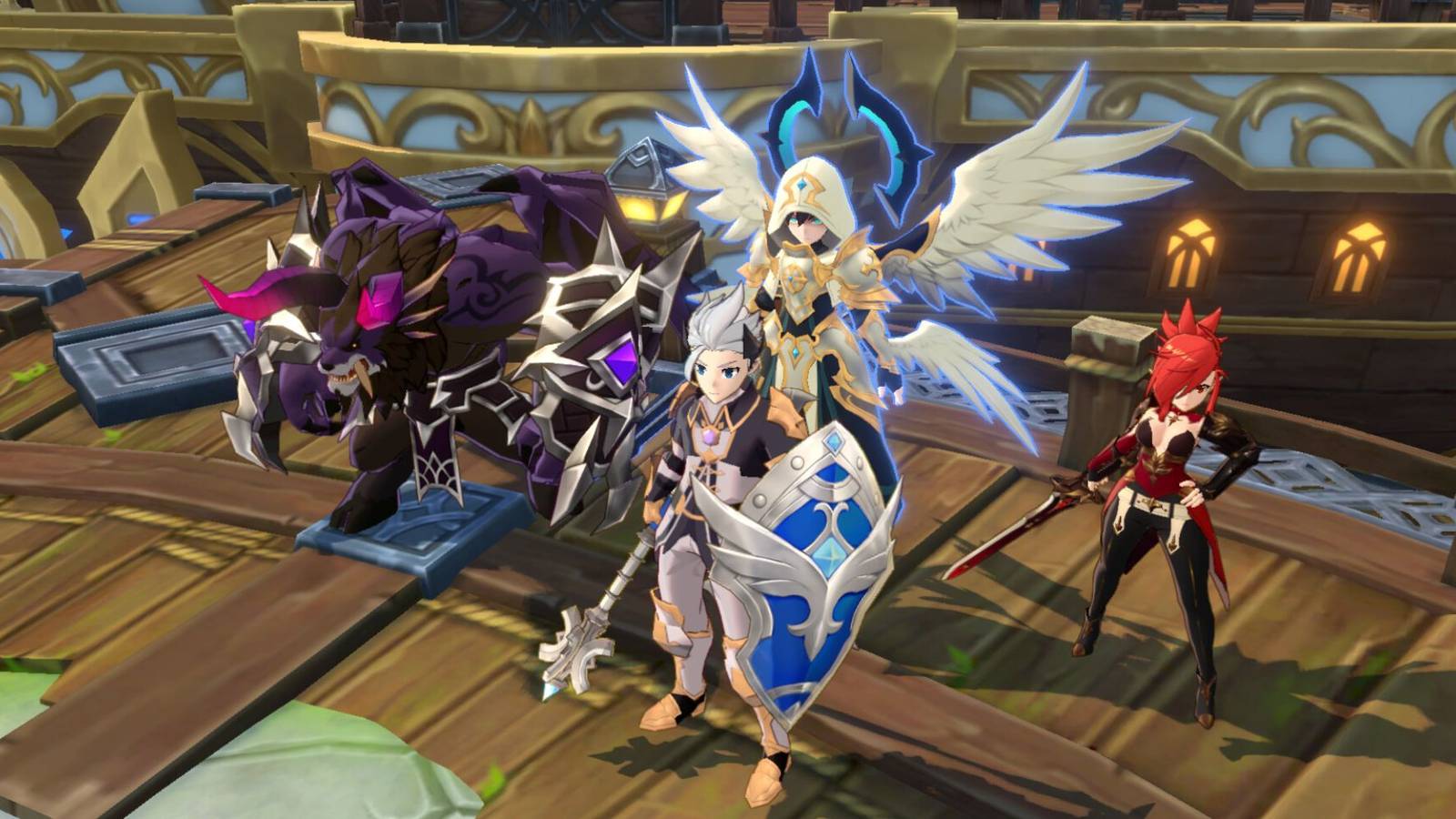 summoners war: chronicles party