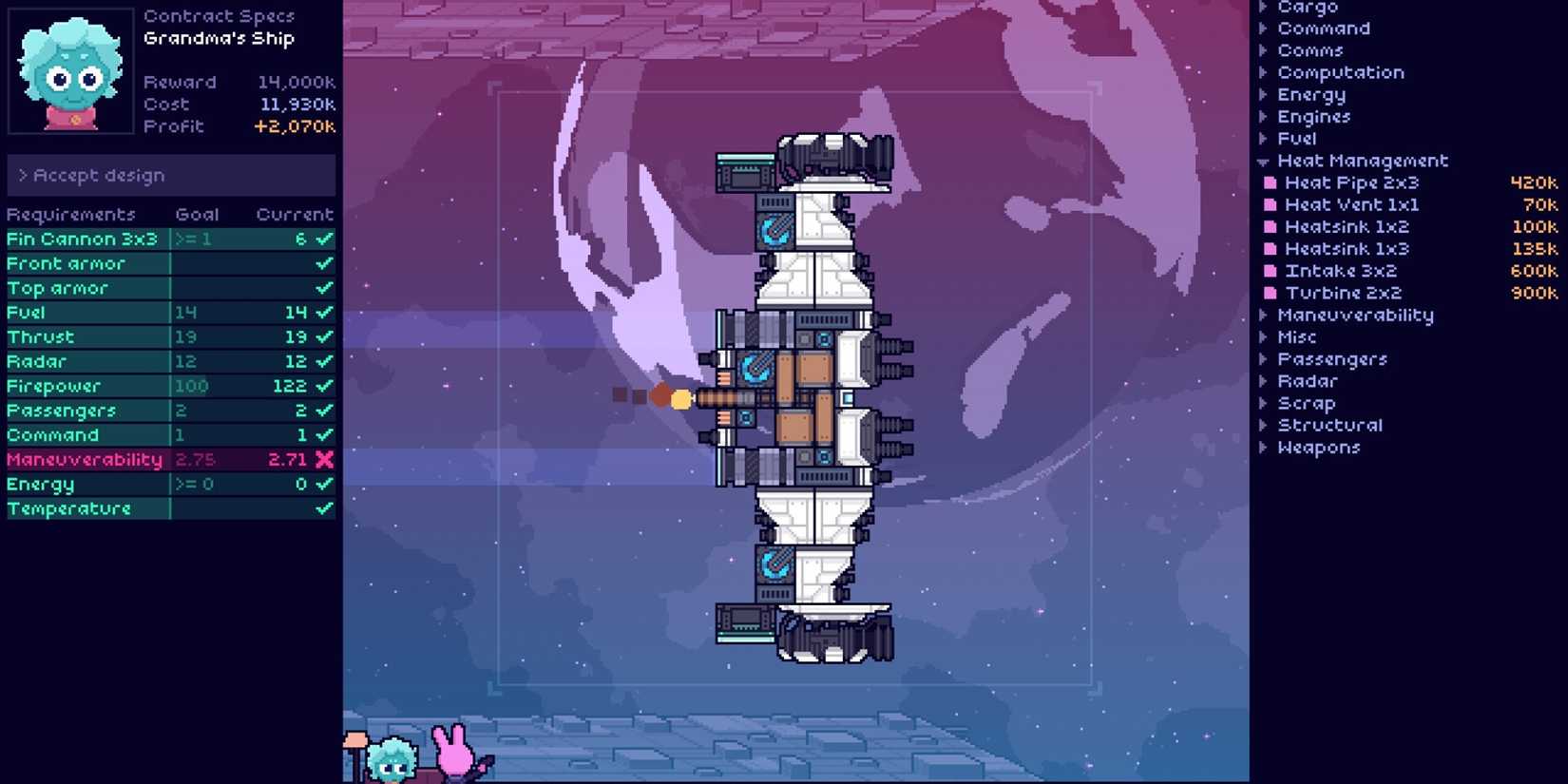 spaceship in Sunshine Heavy Industries