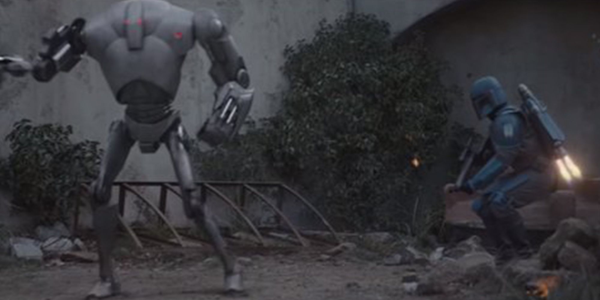 Super Battle Droids Flashback In The Mandalorian