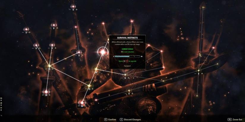 the warrior is the guardian of this constellation